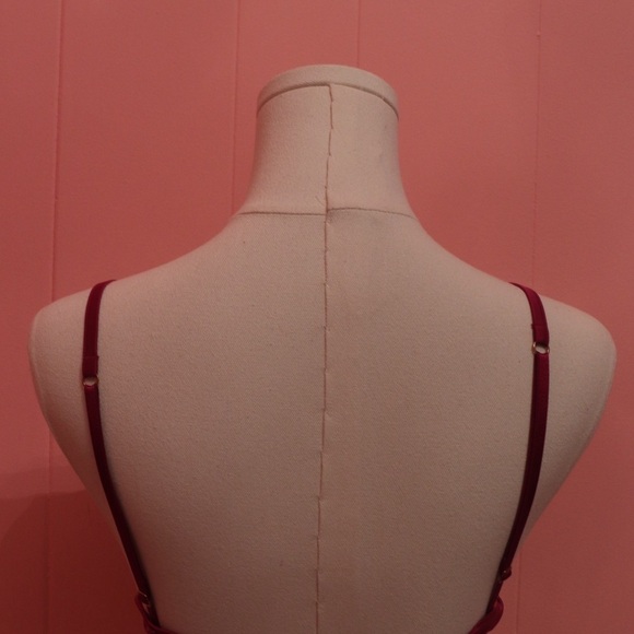 3/$25 VS Burgundy Bralette - Picture 4 of 4